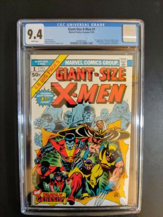 Giant - Size X - Men 1.  " White Pages ".  First Colossus Night Crawler Storm