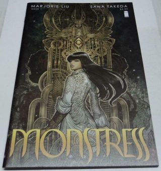 Monstress 1 (image Comics 2015) Rare 1st Print (vf -) Marjorie Liu & Sana Takeda