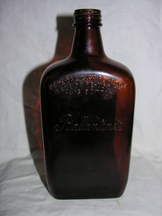 Vintage Ballantines Bottle Brown Scotch Whisky Scotland
