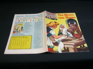 Classics Illustrated Junior 543 House In The Woods (ed.  5) Hrn 576 (2/67) Vf/nm