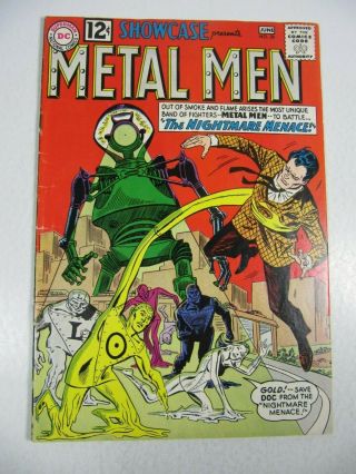 Metal Men 38 (dc Comics 1962) 2nd Appearance Of Metal Men Vg/f