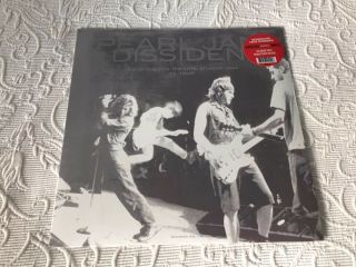 Pearl Jam - Dissident - Lp - Europe Import Grey Vinyl - Eddie Vedder - 2015
