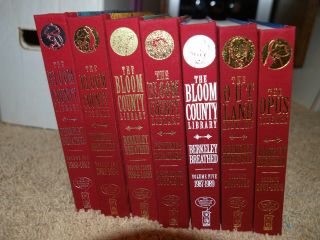 Bloom County Library Vol 1 - 5,  Outland & Opus Library Nm/unread Breathed