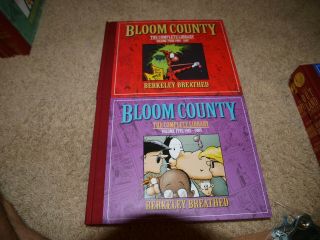 Bloom County Library Vol 1 - 5,  Outland & Opus Library NM/unread Breathed 3