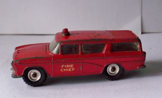 Dinky Toys 257 Nash Rambler Canadian Fire Chiefs Car.