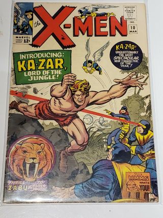 Uncanny X - Men 10 G,  Marvel 1963
