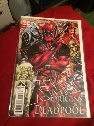 X - Men Origins Deadpool Htf [marvel Comics,  2010]