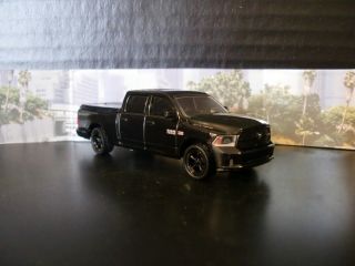 2014 Dodge Ram Sport Truck Blacked Out With Bed Cover Loose 1/64 Die Cast