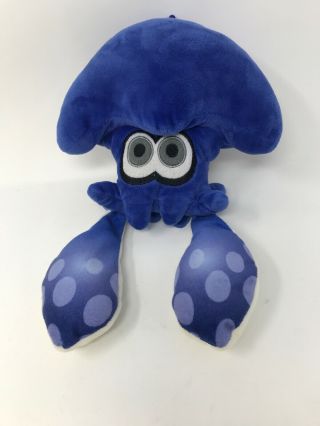 Dark Blue Inkling Squid Stuffed Plush Doll 14” Splatoon Toy U.  S Ship (10)