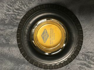 Goodyear Tire Ashtray Vintage With Advertising