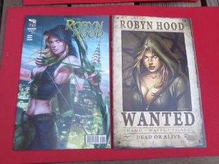 Robyn Hood Wanted 1 2 3 4 5 1 - 5 2 Variant Nm/nm,