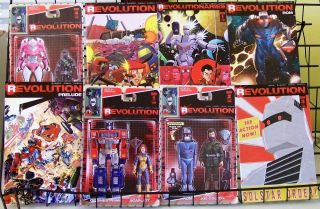 Revolution 1 - 5,  Prelude,  More Idw Hasbro Transformers Gi Joe Rom Micronauts Nm
