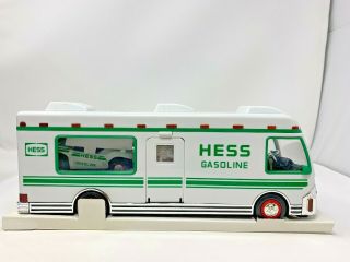 Hess 1998 Truck Recreation Van With Dune Buggy And Motorcycle Open Box