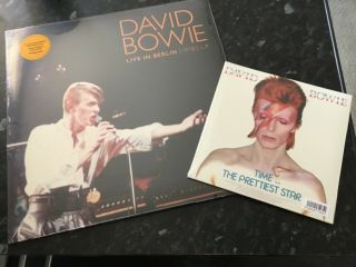 David Bowie - Live In Berlin Orange Vinyl Lp & Time Silver 7 " - Brooklyn Museum