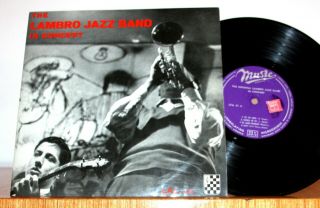The Lambro Jazz Band " In Concert " 195? Music Lpa 44 Italy 10 " Live Lp Ex