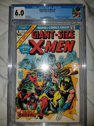 Giant Size X - Men 1 Cgc 6.  0