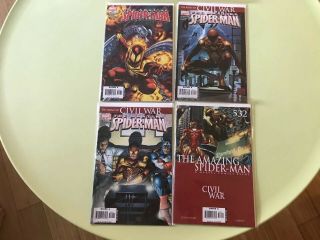 Iron Spider - Marvel: The Spiderman 529,  530,  531,  532