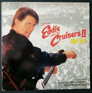 Eddie And The Cruisers 2 Eddie Lives Movie Soundtrack 12 " Promo Vinyl Record Lp