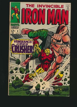 The Invincible Iron Man 6,  5.  5/fine -