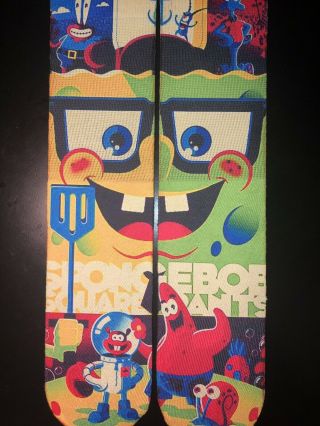 Spongebob Squarepants Custom Sublimated Socks