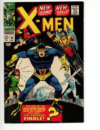 X - Men 39 (1968 Marvel Comics) - Costumes