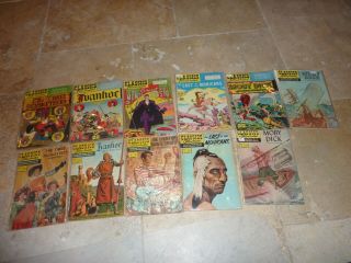 Full Set Of Classics Illustrated - 169 Titles With 266 Various Covers - Complete