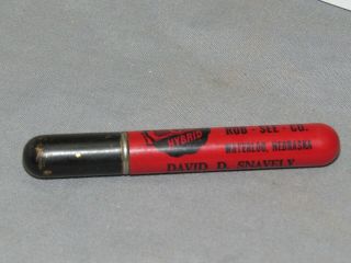Vintage FUNKS G Hybrid Seed Corn Bullet LIGHTER RARE David Snavely Waterloo NE 2
