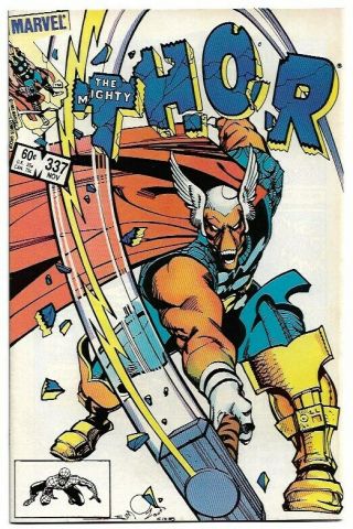 Marvel Thor 337 Vol 1 1st Appearance Of Beta Ray Bill Hot Book