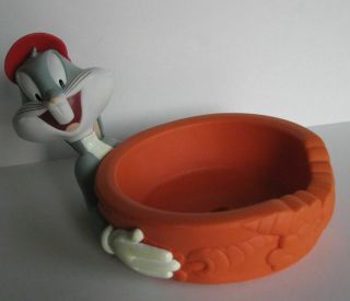 Rare Applause Warner Bros.  Looney Tunes Bugs Bunny Cereal Bowl Holder