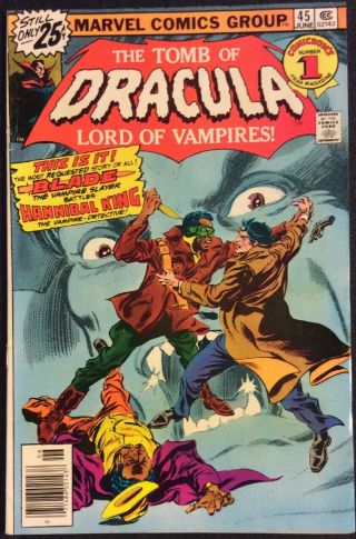 THE TOMB OF DRACULA 43 45 46 SILVER AGE MARVEL COMIC BOOKS HORROR MARV WOLFMAN 4