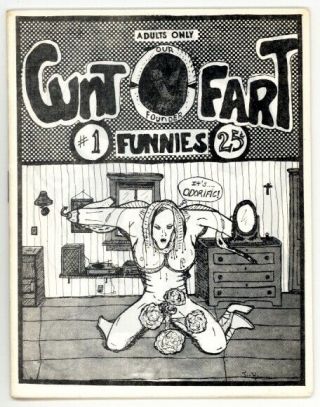 Cun Fart Funnies 1 Nm - 9.  2 Very Rare Underground Comic 1973