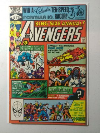 The Avengers Annual 10 Nov 1981 Marvel Comics 1st Appearance Rogue Madelyn Pryor