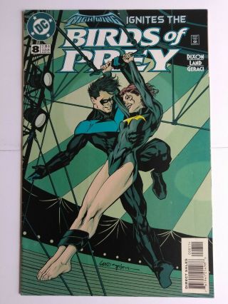 Birds Of Prey 8 Nightwing And Oracle Date 1999