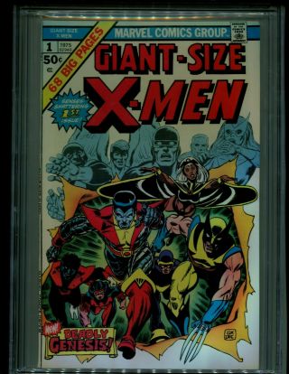Giant Size X - Men 1 GCC 9.  2 w/ WHITE Pages HOTTEST BOOK GOING ATM 3