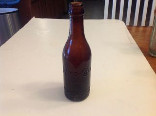 1915 Louisville,  Ky.  Rivo - Cola Amber Bottle Rare