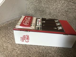 VINTAGE ULTRA RARE 1996 Coca Cola collectible light up,  music playing piggy bank 8