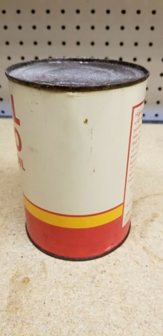 Shell X - 100 Motor Oil Can 3