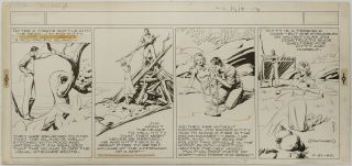 Art,  Alex Raymond,  Jungle Jim (1940 - 07 - 21) Topper - Format Sunday Strip