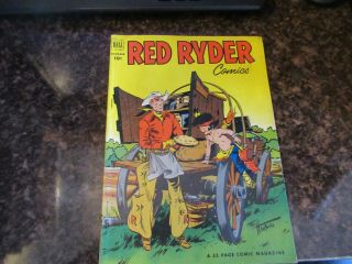 Red Ryder Comics 111 Dell Vintage Western Golden Age Comic (1952)