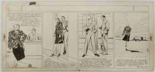 Art,  Alex Raymond,  Jungle Jim (1940 - 10 - 20) Topper - Format Sunday Strip