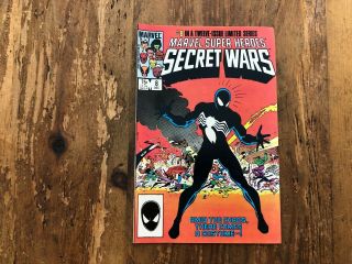 Marvel Heroes Secret Wars 8 Marvel (1984) 1st App Black Costume Venom S