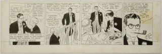 Art,  Rip Kirby,  Alex Raymond,  (1946 - 06 - 19) The Hicks Formula,  Early