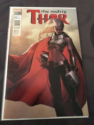 The Mighty Thor 705 Lee 1:50 Variant Jane Foster Comic Nm/nm,