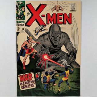 The X - Men - Vol.  1,  No.  34 - Marvel Comics Group - July 1967 -