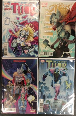 The Mighty Thor 5 6 8 9 Marvel Comic Book Variant Editions Colossus Avengers