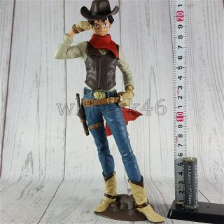 Western Monkey D Luffy Figure World Journey One Piece Authentic From Japan /1963