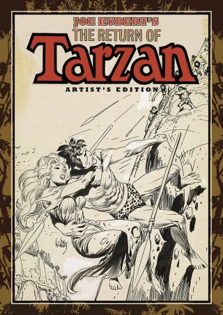 Joe Kubert’s The Return Of Tarzan Artist Edition Hc Joe Kubert Hardcover Idw Nib