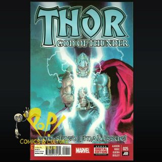 Thor God Of Thunder (2014) 25 Reg Cover 1st Print Marvel Comics Jane Foster Nm -