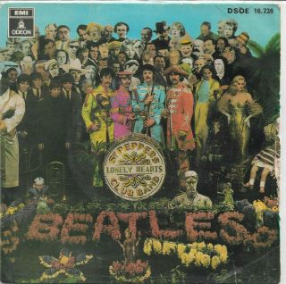 The Beatles Ep Spain 1968 With A Little Help From My Friends,  3