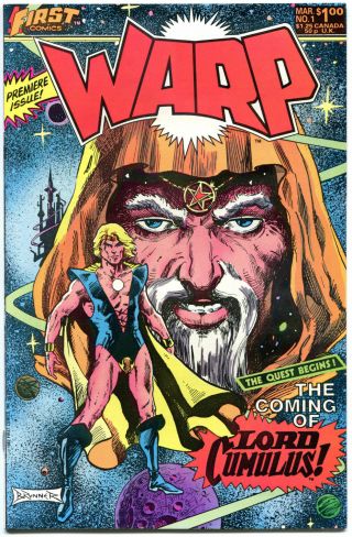 Warp 1 2 3 4 5 6 7 8 9 10 - 19,  Vf/nm,  19 Issues,  1983,  First,  1 - 19,  More In Store